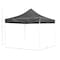 Stalwart Pop Up Canopy - 10x10 ft Tent - UPF30 Sun Shelter with Adjustable Height by Gray, 3PK 80-14-GRY - alternate 7